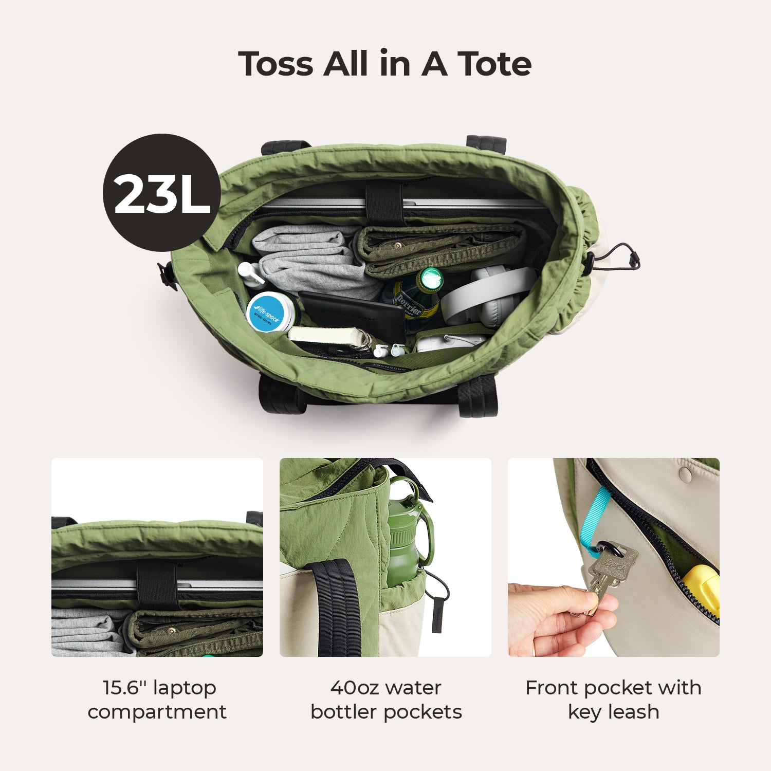 Paz 23L Tote